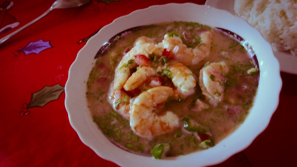 Ecuadorian Shrimp Ceviche with Rice